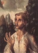 MORALES, Luis de St Stephen agy Spain oil painting artist